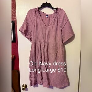 Old Navy Women's Mauve Mini Dress